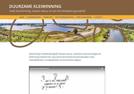 Screenshot website Kleiwinning